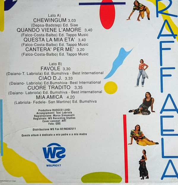 Raffaela - Raffaela | Westudio (WSLP 9317) - 2