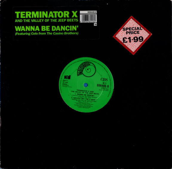 Terminator X - Wanna Be Dancin' / Buck-Whylin' | CBS (656445 6)
