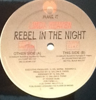 Linda Heaven - Rebel In The Night | Make It (MKT 1001) - 2