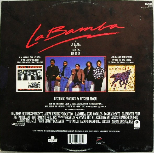 Los Lobos - La Bamba | London Records (886 168-1) - 2 Los Lobos - La Bamba | London Records (886 168-1) - 2
