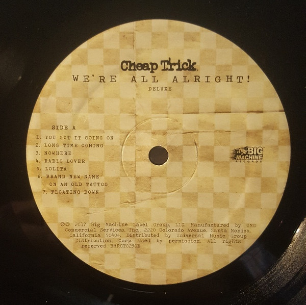 Cheap Trick - We're All Alright! | Big Machine Records (BMRCT0250D) - 4 Cheap Trick - We're All Alright! | Big Machine Records (BMRCT0250D) - 4