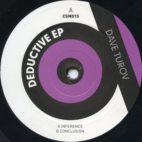 Dave Turov - Deductive EP | CSM (CSM015) - main