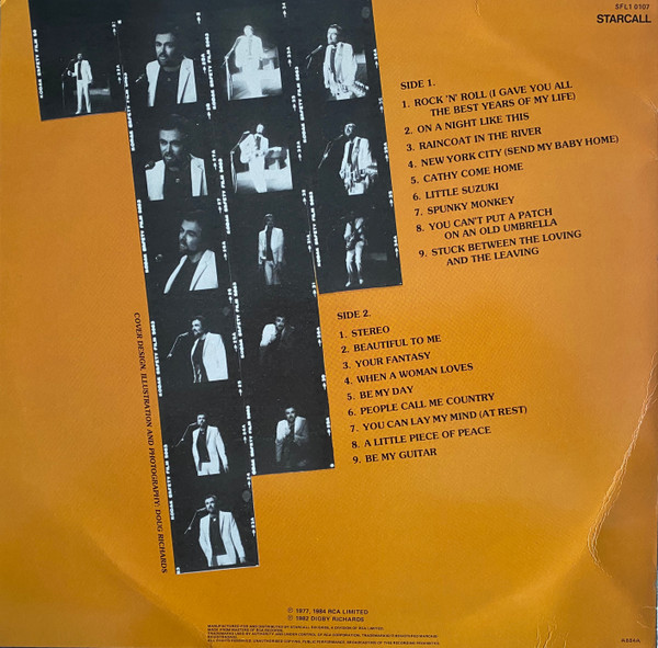 Digby Richards - Rock'N'Roll I Gave You All The Best Years Of My Life | Starcall (SFL1 0107) - 2 Digby Richards - Rock'N'Roll I Gave You All The Best Years Of My Life | Starcall (SFL1 0107) - 2