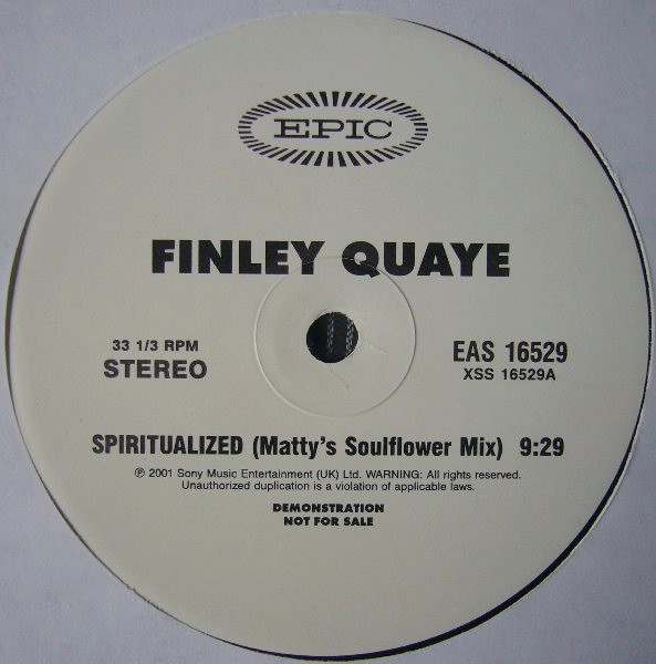 Finley Quaye - Spiritualized | Epic (EAS 16529) - main Finley Quaye - Spiritualized | Epic (EAS 16529) - main