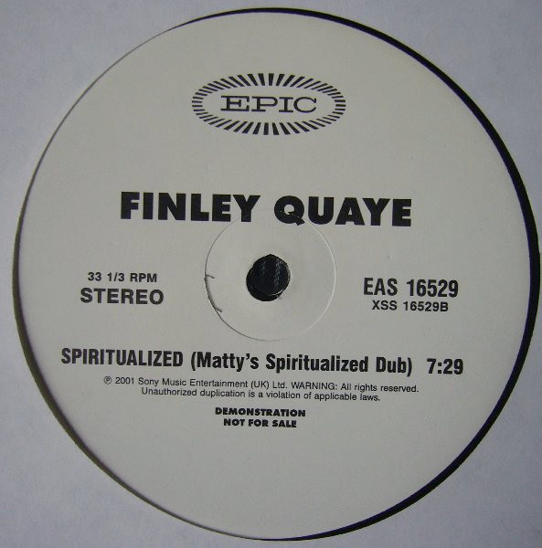 Finley Quaye - Spiritualized | Epic (EAS 16529) - 2 Finley Quaye - Spiritualized | Epic (EAS 16529) - 2