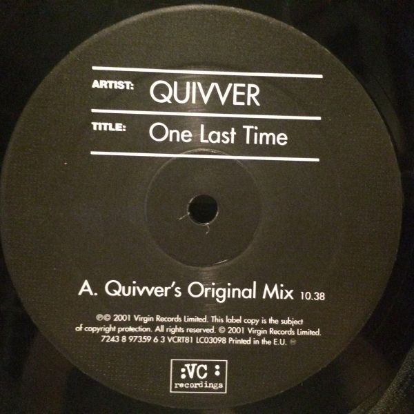 Quivver - One Last Time | VC Recordings (VCRT81) - 3 Quivver - One Last Time | VC Recordings (VCRT81) - 3