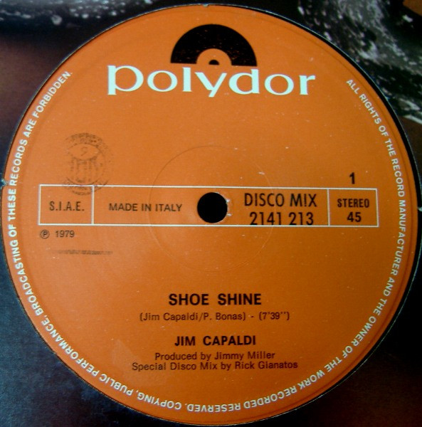 Jim Capaldi - Shoe Shine | Polydor (2141 213)
