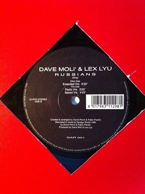 Dave Molì & Lex Lyu - Russians | Garage Records (Italy) (GAR 001) - main Dave Molì & Lex Lyu - Russians | Garage Records (Italy) (GAR 001) - main