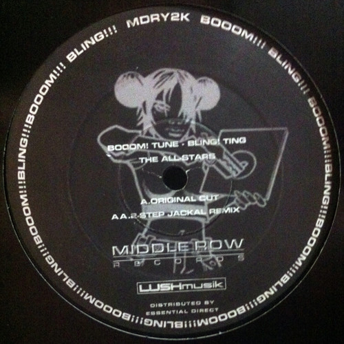 The All-Stars - Booom! Tune - Bling! Ting | Middlerow Records (MDR 010) - 2 The All-Stars - Booom! Tune - Bling! Ting | Middlerow Records (MDR 010) - 2