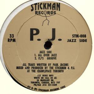 Paul Jacobs - All Over Jazz | Stickman Records (STIK-008) - main Paul Jacobs - All Over Jazz | Stickman Records (STIK-008) - main