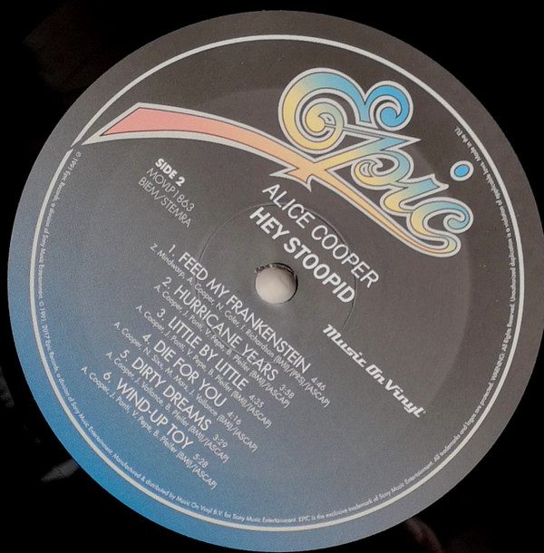 Alice Cooper - Hey Stoopid | Epic (MOVLP1863) - 6 Alice Cooper - Hey Stoopid | Epic (MOVLP1863) - 6