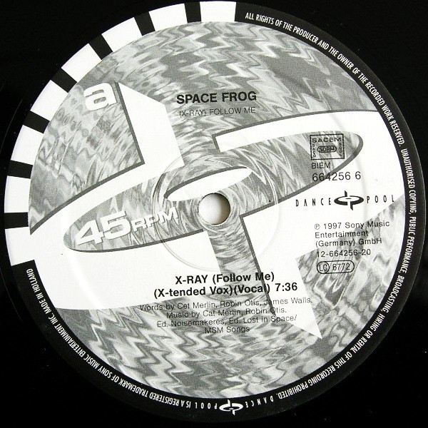 Space Frog Featuring The Grim Reaper - (X-Ray) Follow Me | Dance Pool (664256 6) - 3