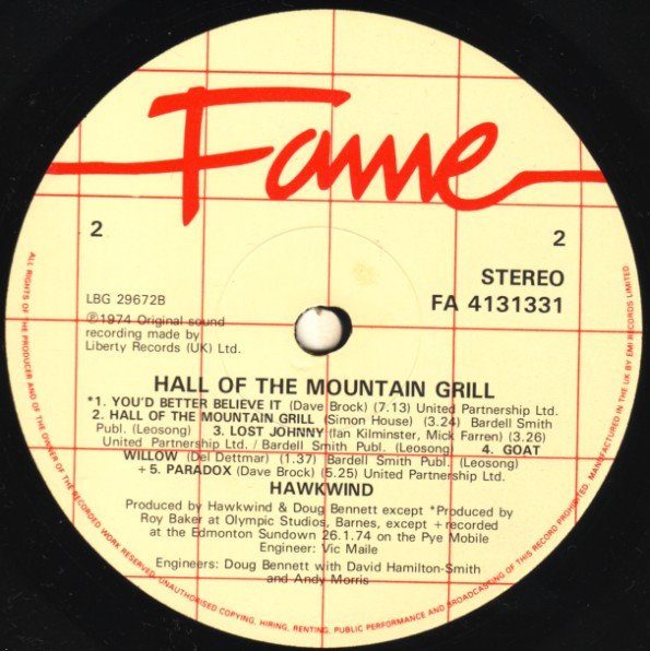 Hall Of The Mountain Grill
