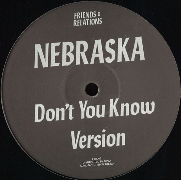 Nebraska - F&R 003 | Friends & Relations (F&R003) - 2
