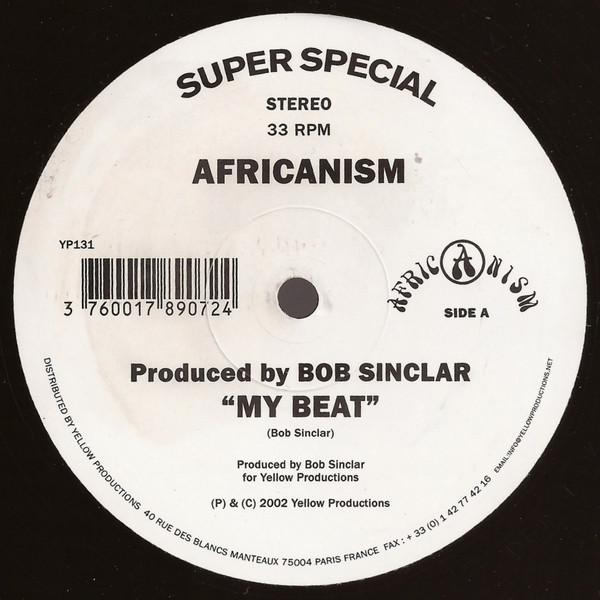 Africanism - My Beat + My Dub | Yellow Productions (YP131) - 2