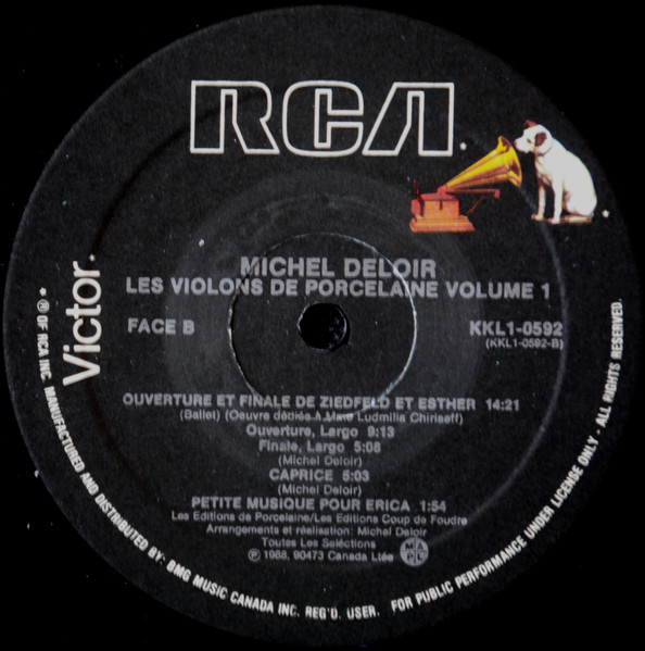 Michel Deloir - Les Violons De Porcelaine Volume 1 | RCA (KKL1-0592) - 3