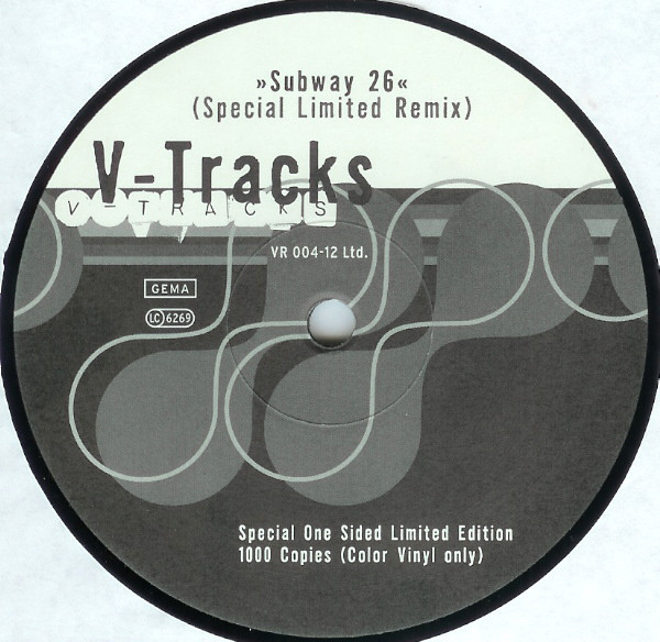 V-Tracks - Subway 26 (Special Limited Remix) | Virtual Recordings (VR 004-12 Ltd.)