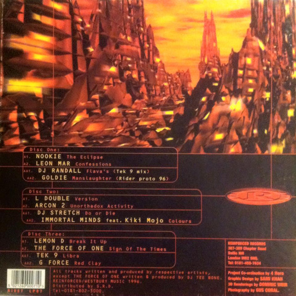 Various - Enforcers (Above The Law) | Reinforced Records (RIVET LP07) - 2