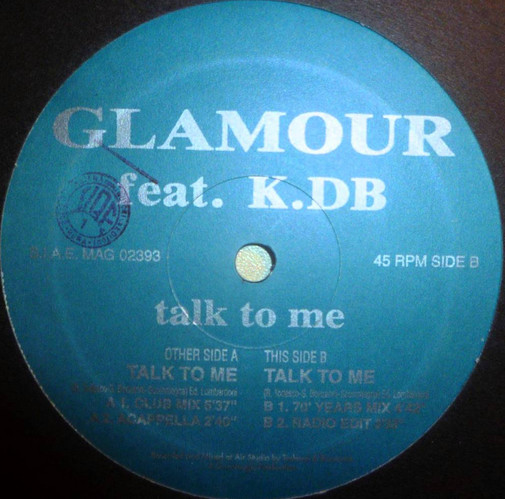 Glamour Feat. K.DB - Talk To Me | Magma Records (MAG 02393)