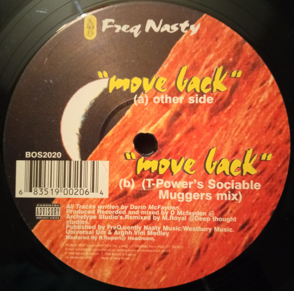 Freq Nasty - Move Back | Botchit & Scarper (bos2020)