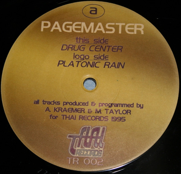 Pagemaster - Drug Center / Platonic Rain | Thai Records (TR 002) - 2