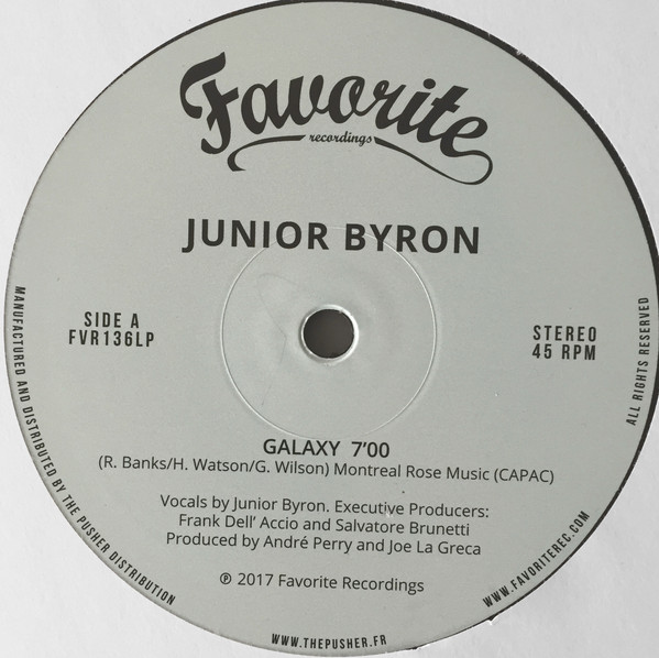 Junior Byron - Sunshine | Favorite Recordings (FVR136LP) - 3 Junior Byron - Sunshine | Favorite Recordings (FVR136LP) - 3