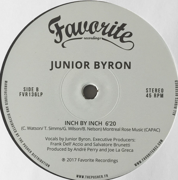 Junior Byron - Sunshine | Favorite Recordings (FVR136LP) - 4 Junior Byron - Sunshine | Favorite Recordings (FVR136LP) - 4
