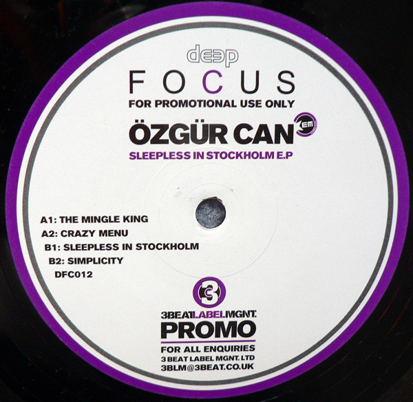 Özgür Can - Sleepless In Stockholm E.P | Deep Focus (DFC012)