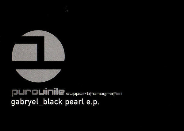 Gabryel - Black Pearl E.P. | Puro Vinile (PUROVINILE 001) - main