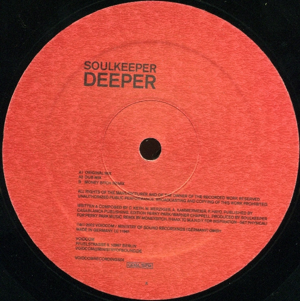 Soulkeeper - Deeper | Voidcom (VOIDCOMRECORDINGS04) - 3 Soulkeeper - Deeper | Voidcom (VOIDCOMRECORDINGS04) - 3
