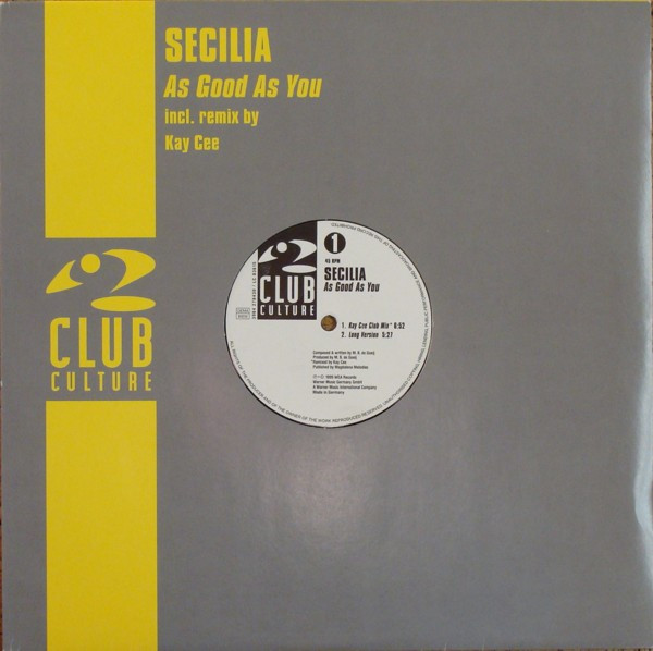 Secilia - As Good As You | Club Culture (3984 27843-0) - main