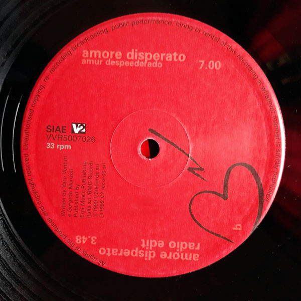 Super B - Amore Disperato | V2 (VVR5007026) - 4