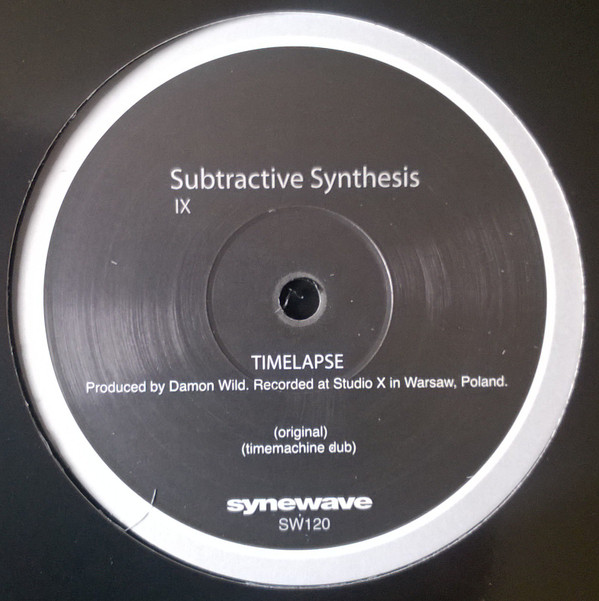 Damon Wild - Subtractive Synthesis IX | Synewave (SW120) - main