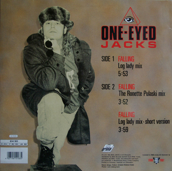 One-Eyed Jacks - Falling (The Twin Peaks Dance Mixes) | Ariola (614 183) - 2 One-Eyed Jacks - Falling (The Twin Peaks Dance Mixes) | Ariola (614 183) - 2