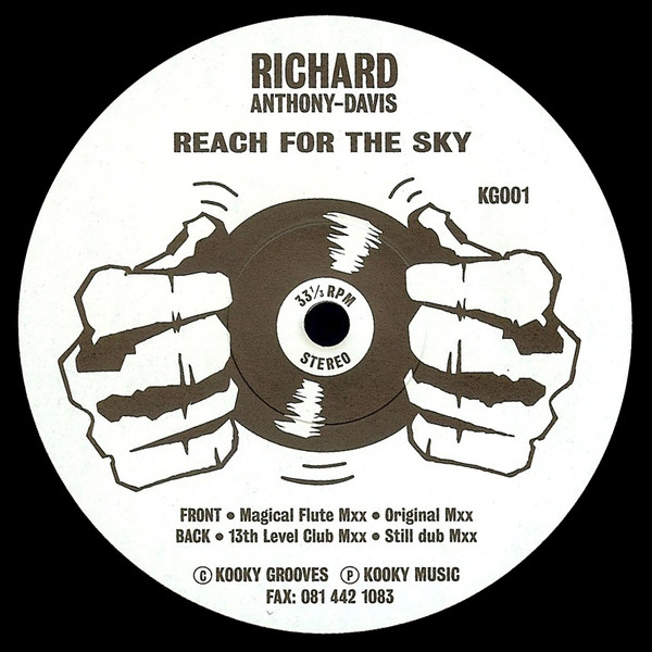 Richard Anthony Davis - Reach For The Sky | Kooky Grooves (KG001) - main