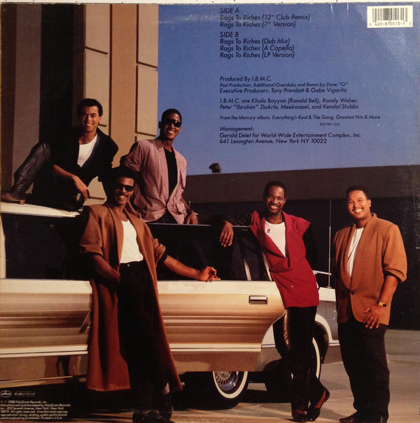 Kool & The Gang - Rags To Riches | Mercury (870 513-1) - 2 Kool & The Gang - Rags To Riches | Mercury (870 513-1) - 2