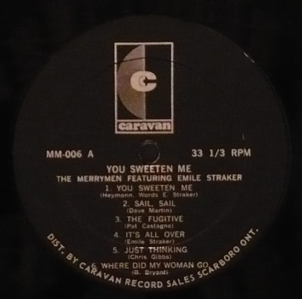 The Merrymen - You Sweeten Me | Caravan (MM006) - 2