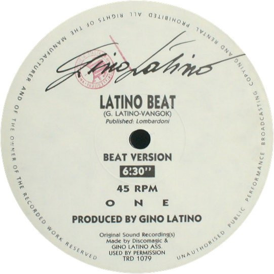 Gino Latino - Latino Beat | Time Records (TRD 1079) - main Gino Latino - Latino Beat | Time Records (TRD 1079) - main