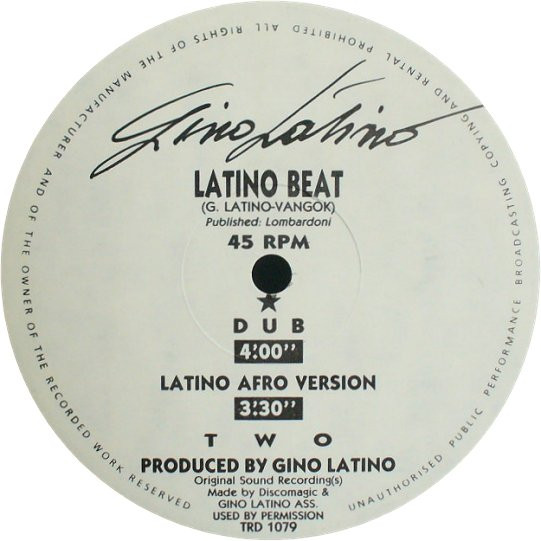 Gino Latino - Latino Beat | Time Records (TRD 1079) - 2 Gino Latino - Latino Beat | Time Records (TRD 1079) - 2