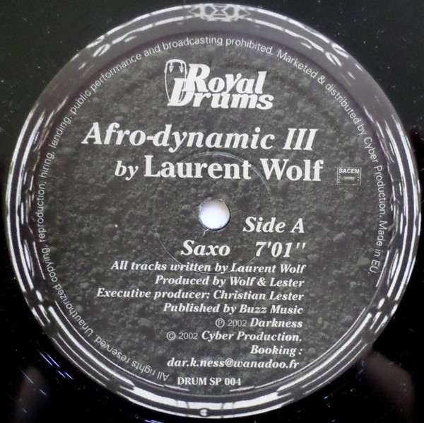 Afrodynamic By Laurent Wolf - Saxo / Do Brazil | Royal Drums (DRUM sp 004) - 2