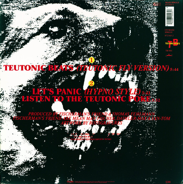 Fischerman's Friend Featuring M.C. Turtle - Teutonic Beats | Teutonic Beats (TB 001) - 2 Fischerman's Friend Featuring M.C. Turtle - Teutonic Beats | Teutonic Beats (TB 001) - 2
