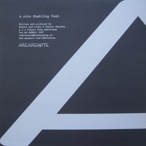 Kabale Und Liebe & Daniel Sanchez - Mumbling Yeah | Area Remote (AREA01) - 2 Kabale Und Liebe & Daniel Sanchez - Mumbling Yeah | Area Remote (AREA01) - 2