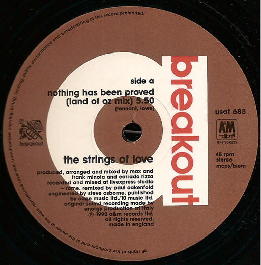 The Strings Of Love - Nothing Has Been Proved | Breakout (USAT 688) - 3 The Strings Of Love - Nothing Has Been Proved | Breakout (USAT 688) - 3
