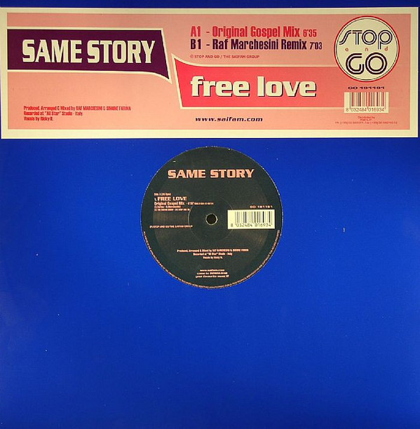 Same Story - Free Love | Stop And Go (GO 191191) - main
