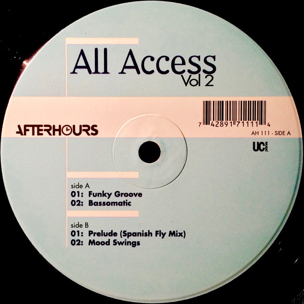 Johnny Fiasco - All Access Vol. 2 | Afterhours (AH 111)