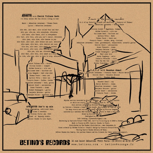 The Big Hustle - Afrorever | Betino's Records (BR 03) - 2 The Big Hustle - Afrorever | Betino's Records (BR 03) - 2