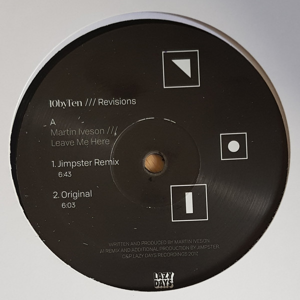Various - 10 By Ten /// Revisions | Lazy Days Recordings (LZD063) - main Various - 10 By Ten /// Revisions | Lazy Days Recordings (LZD063) - main
