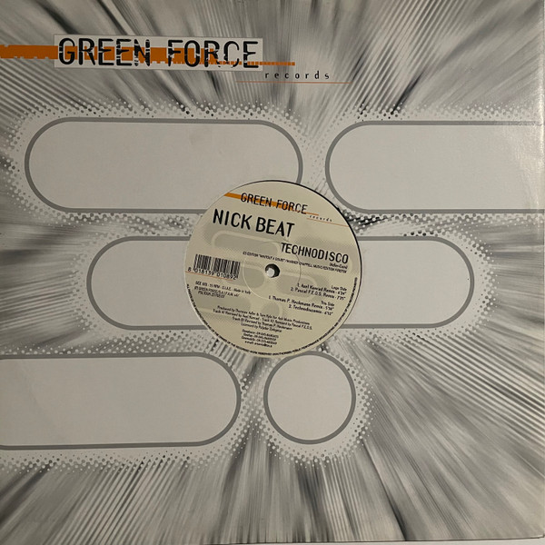 Nick Beat - Technodisco | Green Force (GEE 013)