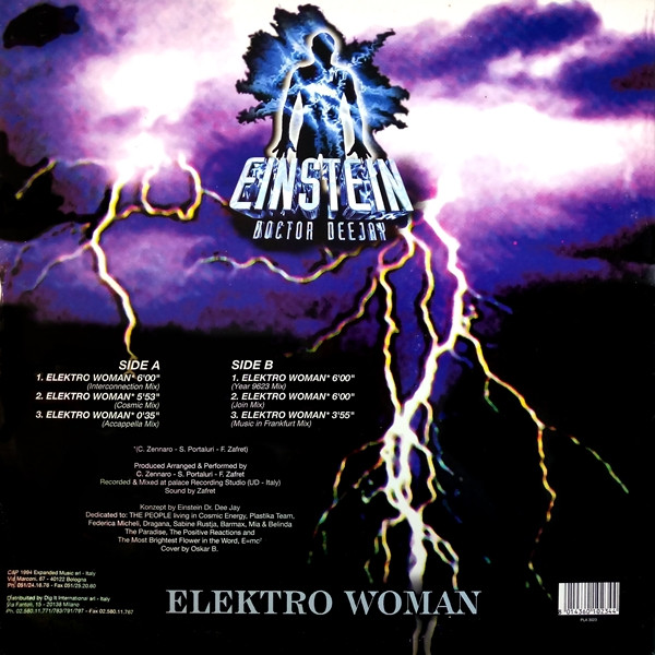 Einstein Doctor DeeJay - Elektro Woman | Plastika (PLA 3023) - 2