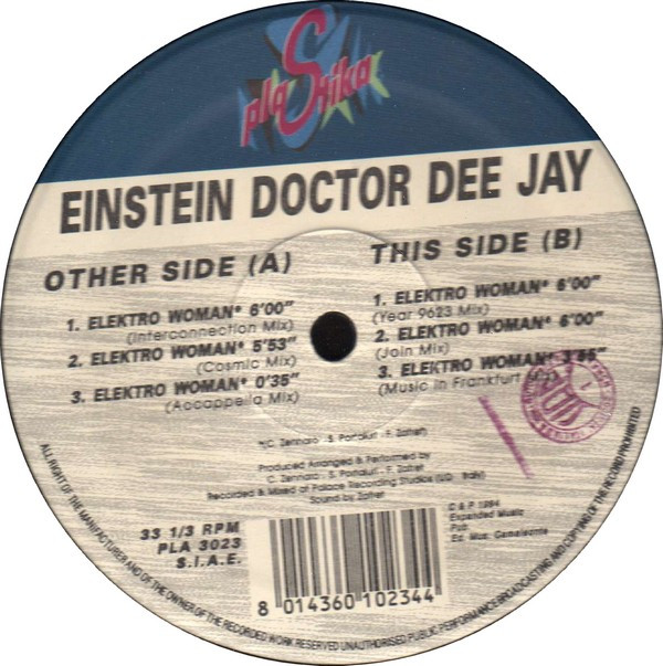 Einstein Doctor DeeJay - Elektro Woman | Plastika (PLA 3023) - 4